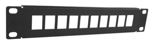 UTP patchpaneel voor keystones - 10 poorts